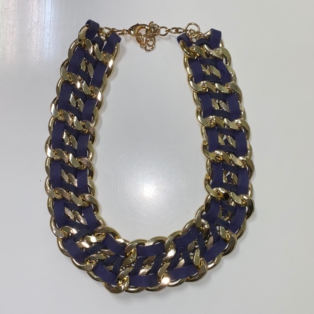 Aldo Gold Woven Necklace